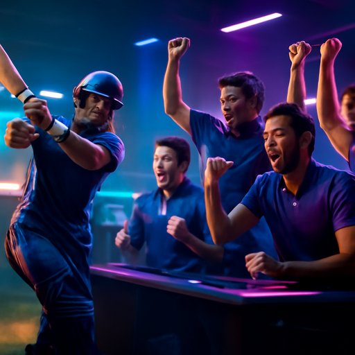 cxcricket ব্যাটসম্যান শট খেলছে